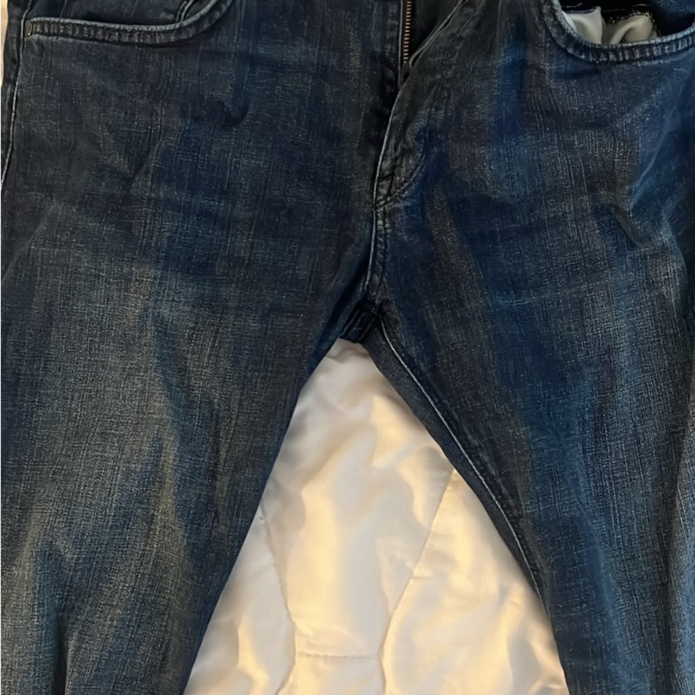 Hugo Boss dark blue slim maine regular jean 33/30